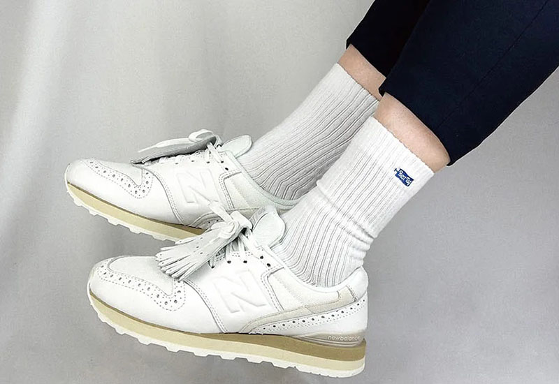 經典素色襪-白 厚襪款(4種尺寸)